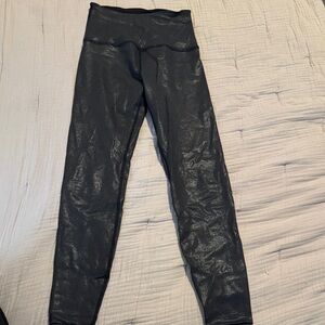 Beyond Yoga Shimmering Black Leggings